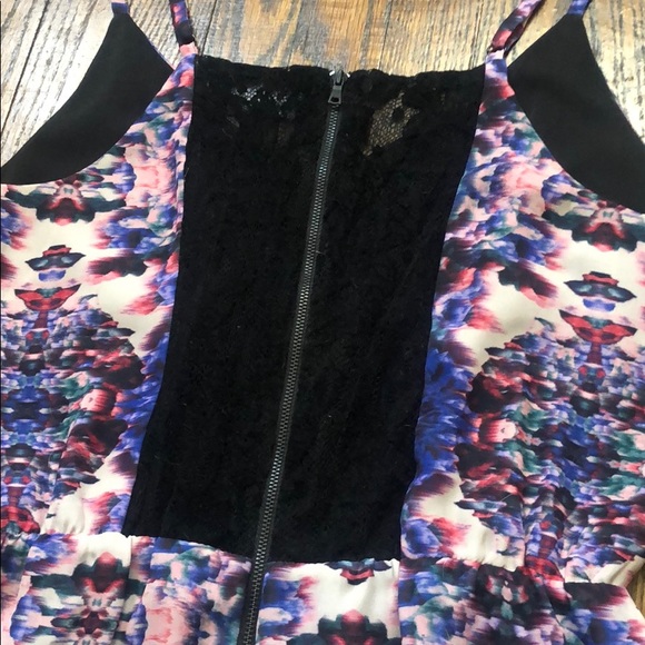 Sam Edelman Geometric tie dye lace back Dress - Picture 5 of 7